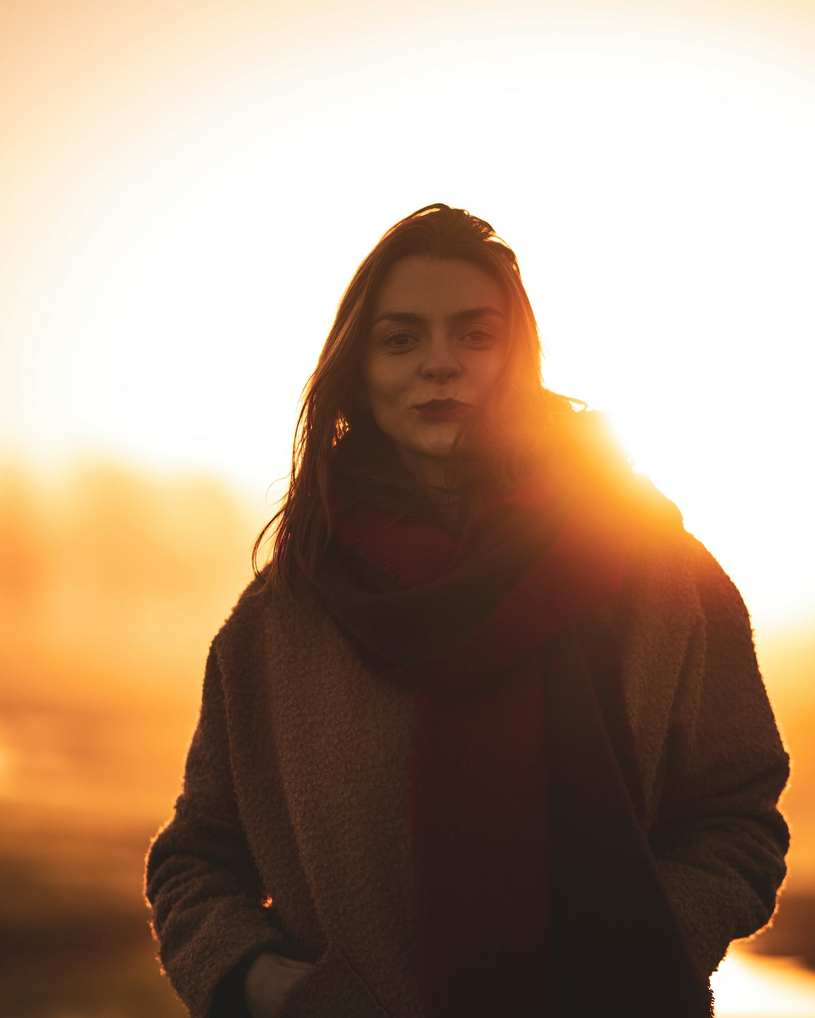 Laura Pemberton at sunset