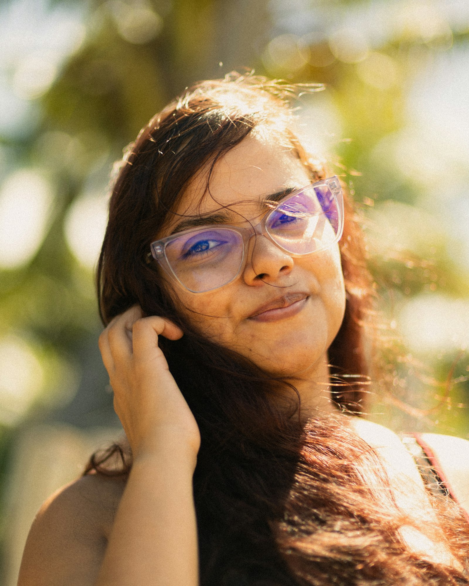 Priya Shah smiling in natural light